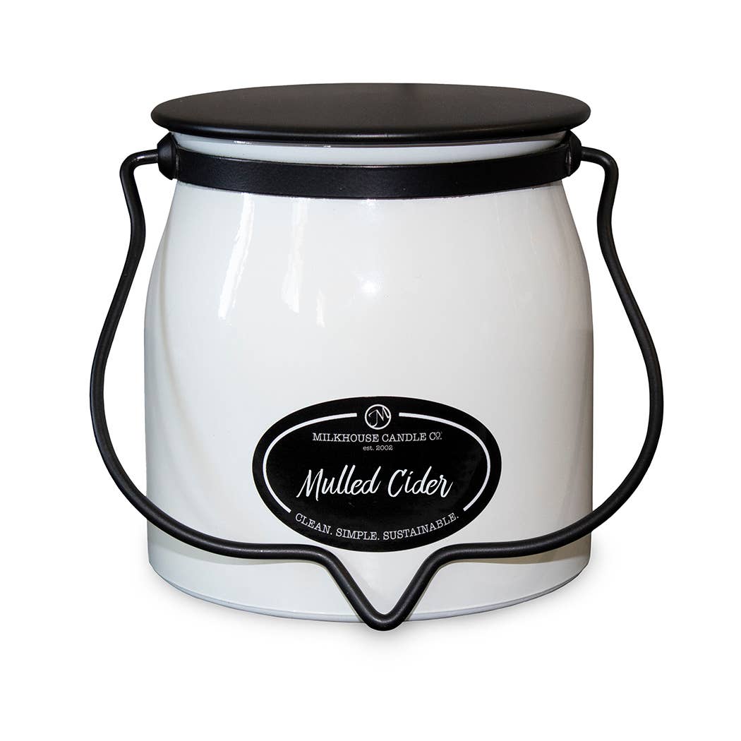 16 oz Butter Jar Candle: Mulled Cider
