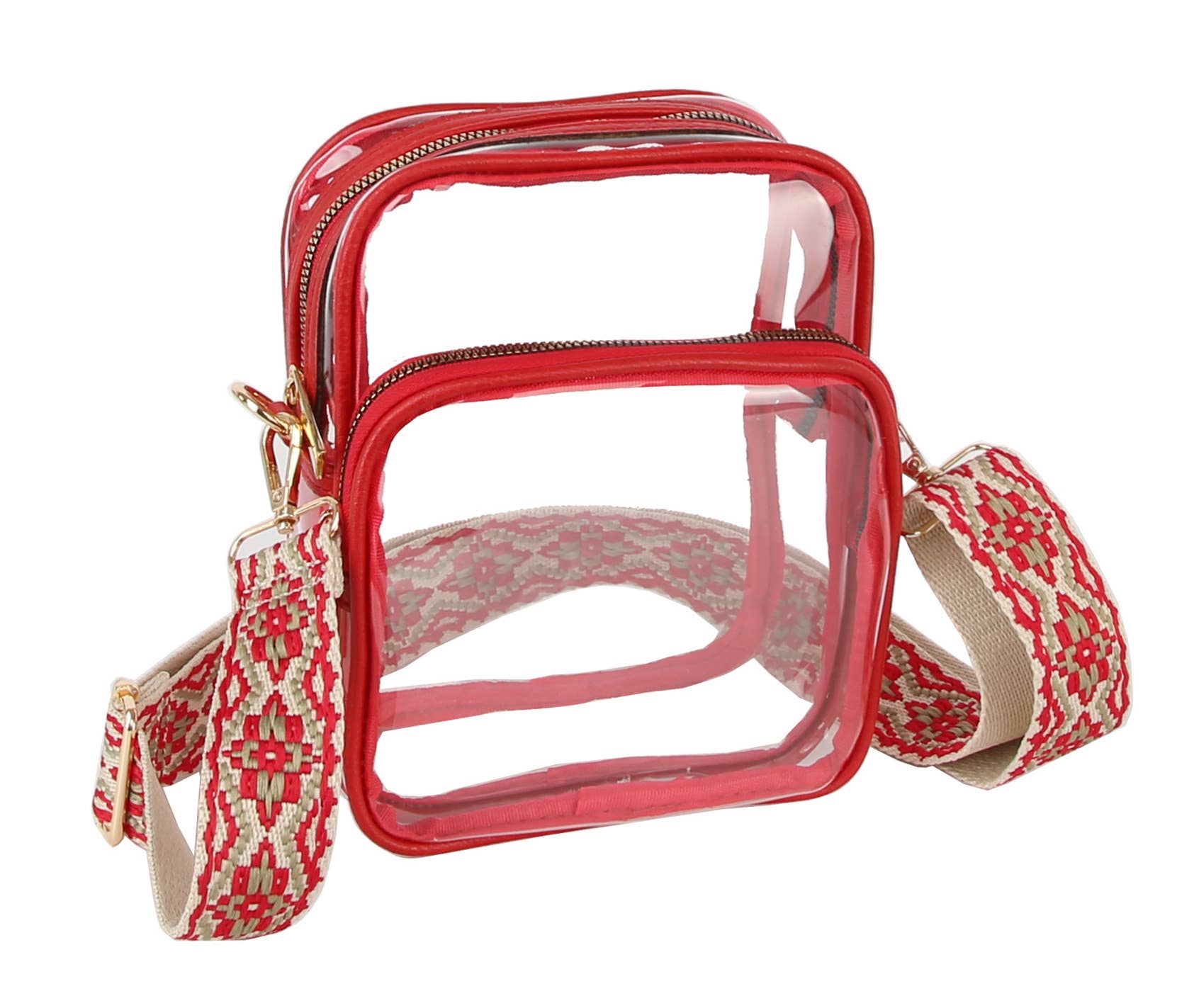 Clear the Way Crossbody in Red