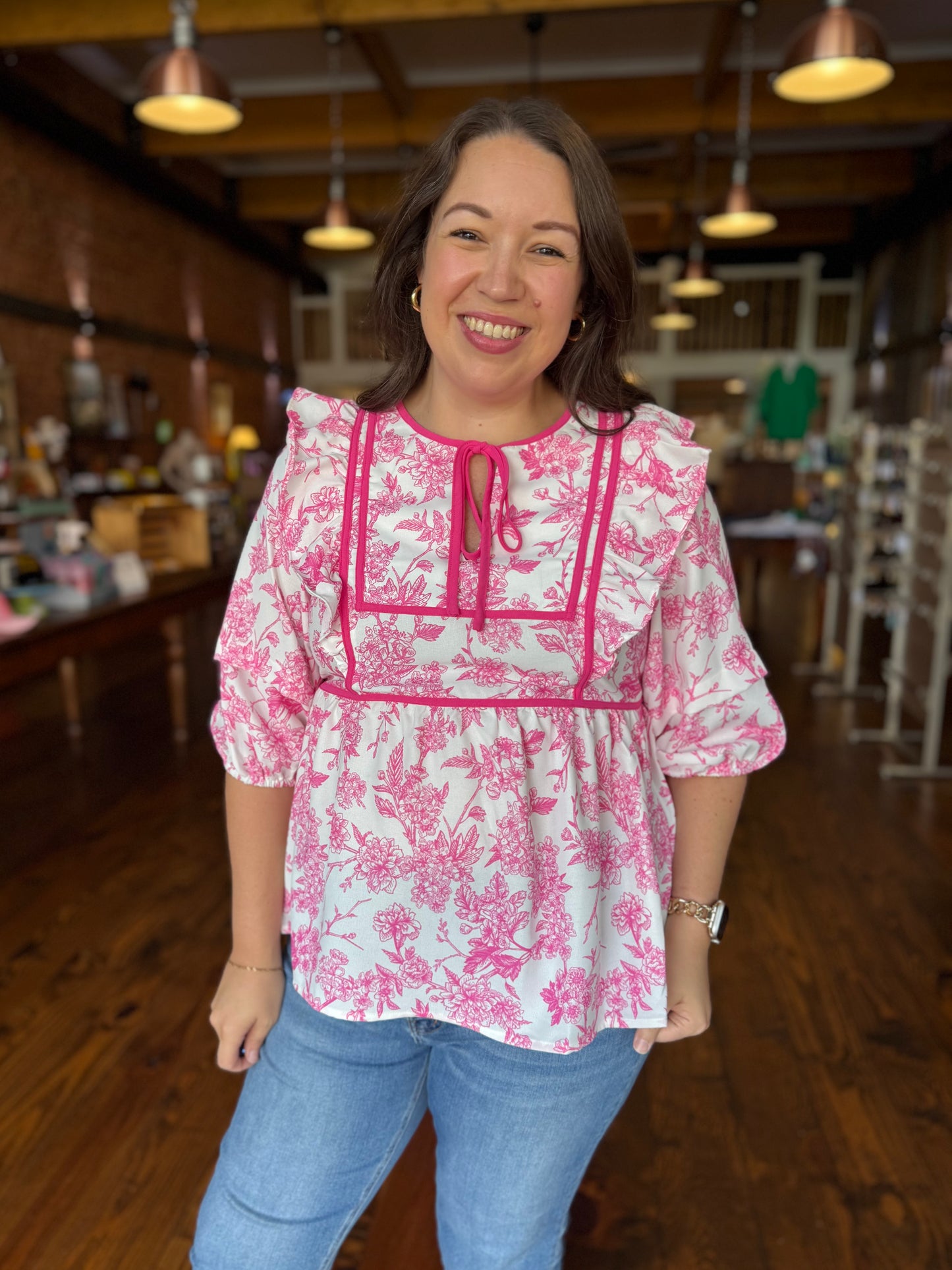 Garden Picnic Blouse