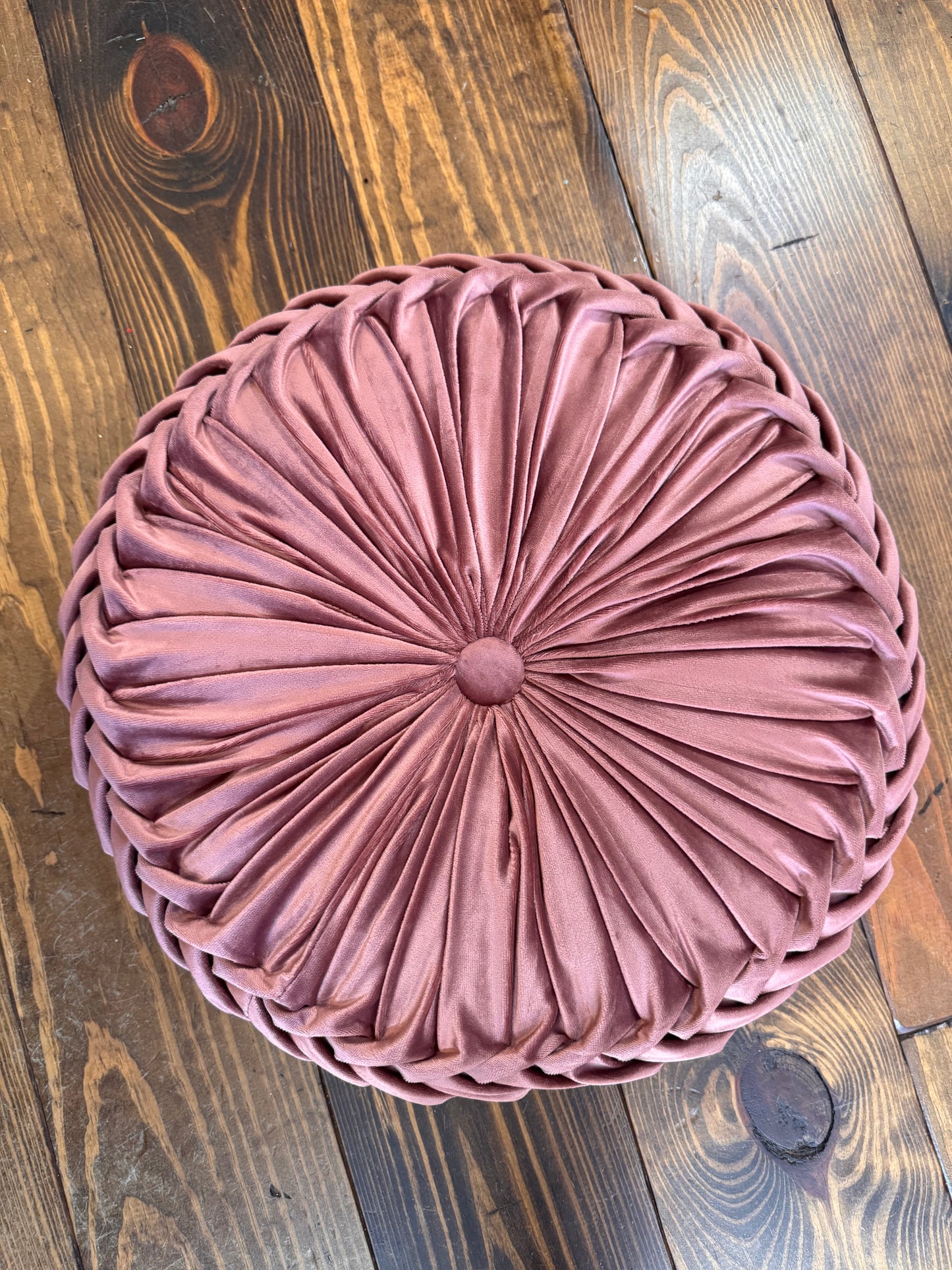 Madly Mauve Tufted Pillow