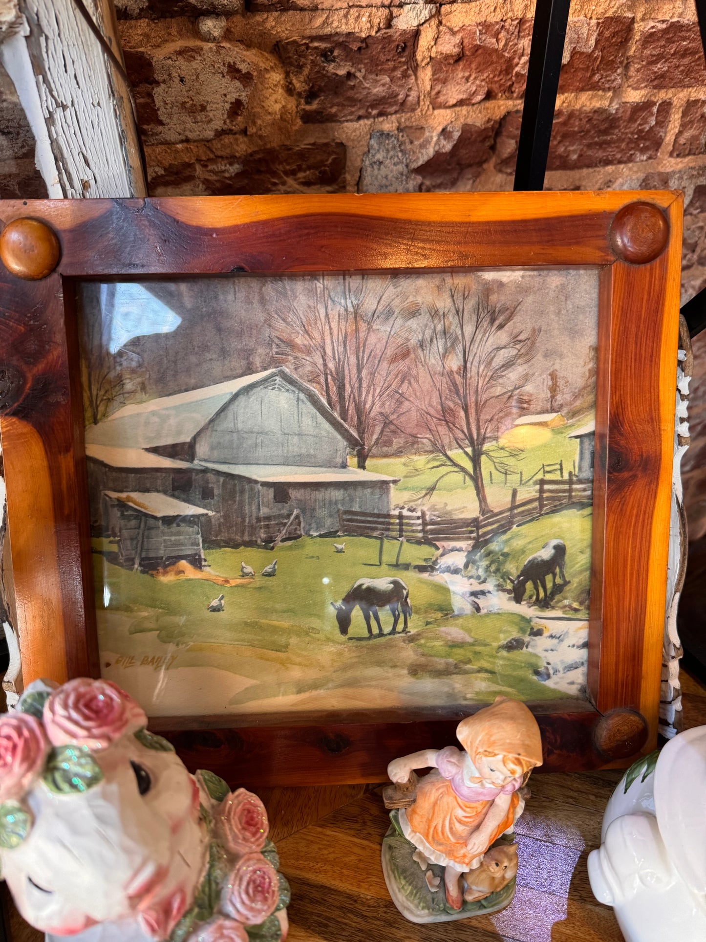 Spring Farm Framed Art