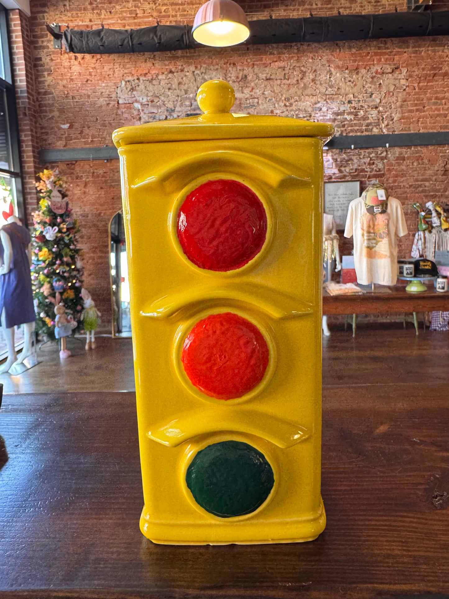 McCoy Traffic Light Cookie Jar