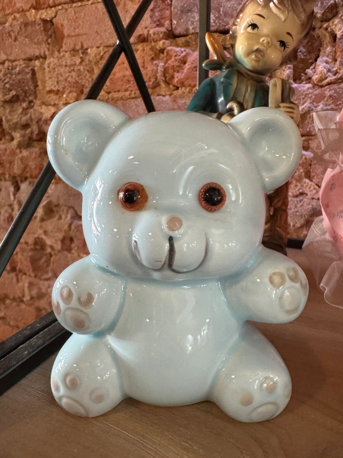 Baby Blue Teddy Bank