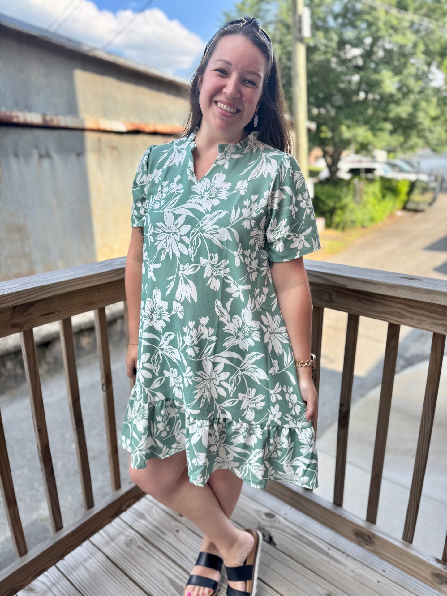 Breezy in Botanical Dress