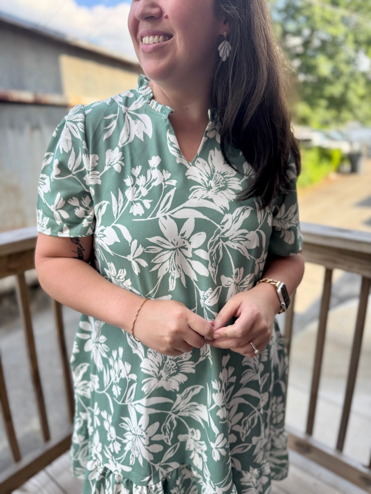 Breezy in Botanical Dress