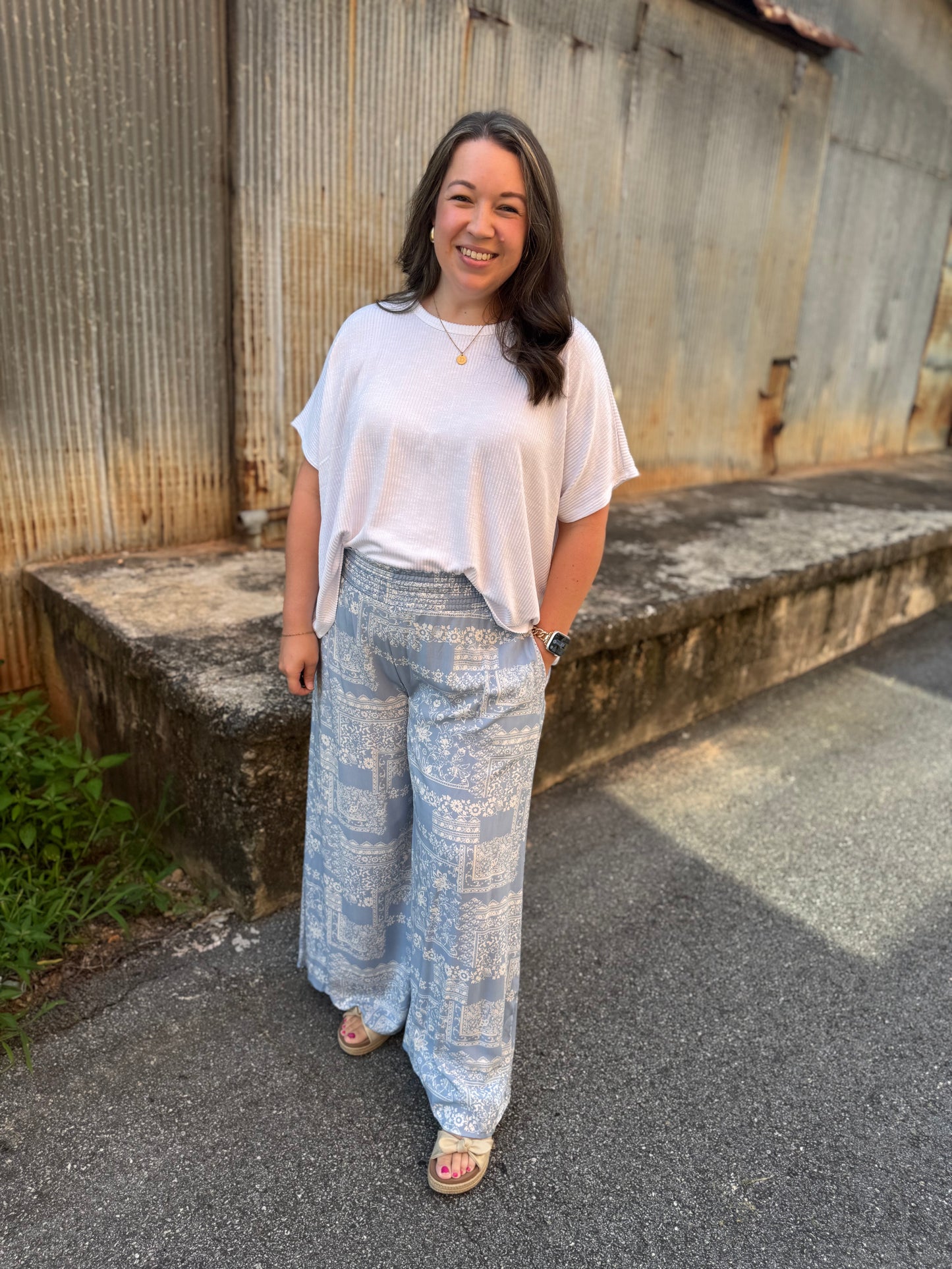 Laid Back Patchwork Pants