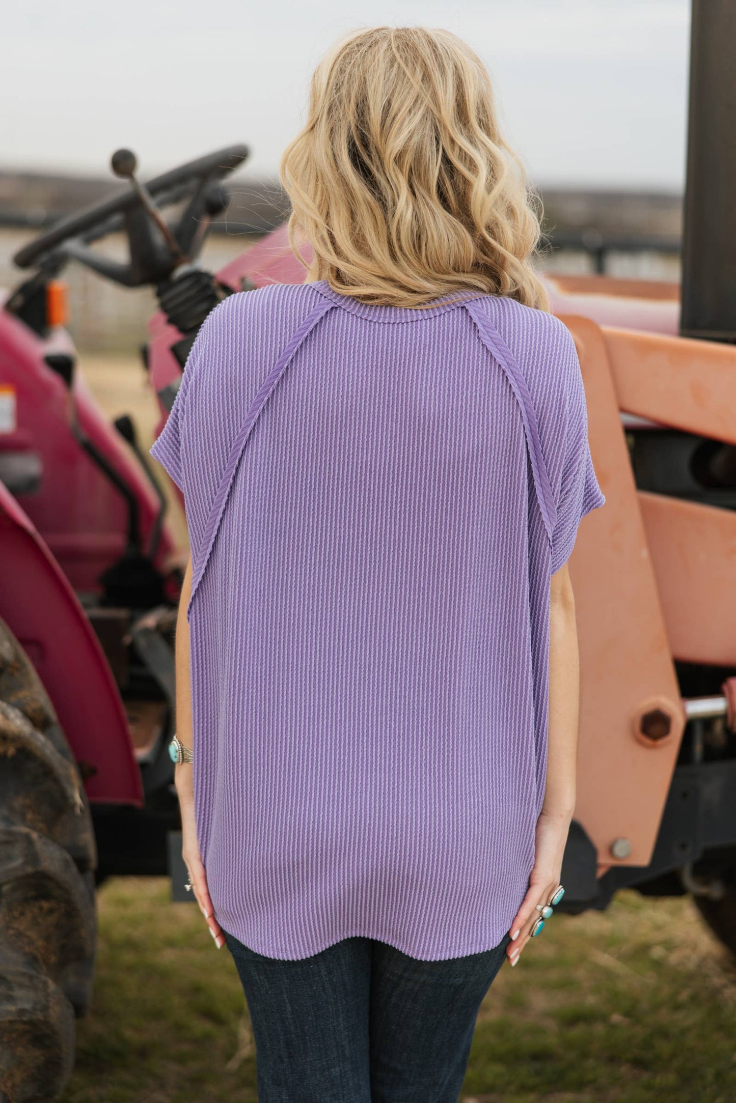 Katie Ribbed Knit Top