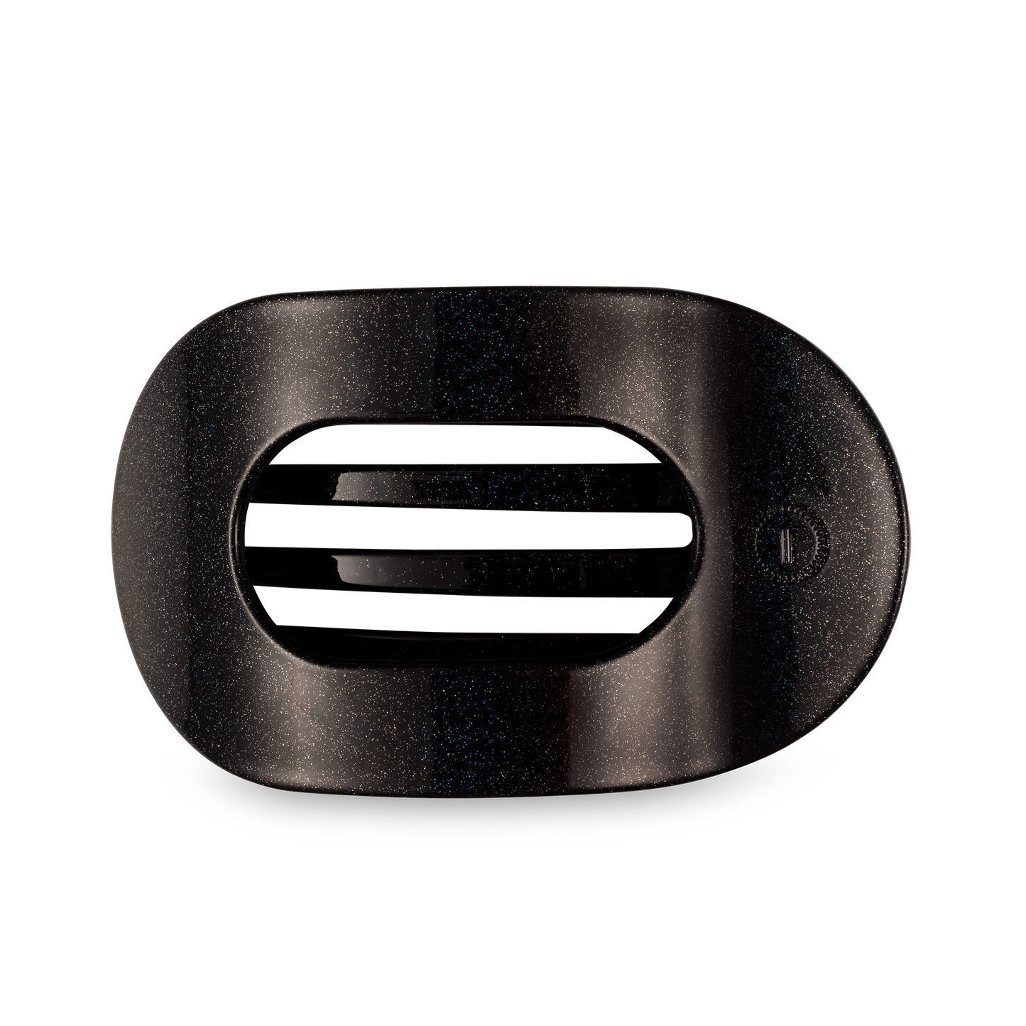 Round Flat Hair Clip | Midnight Magic