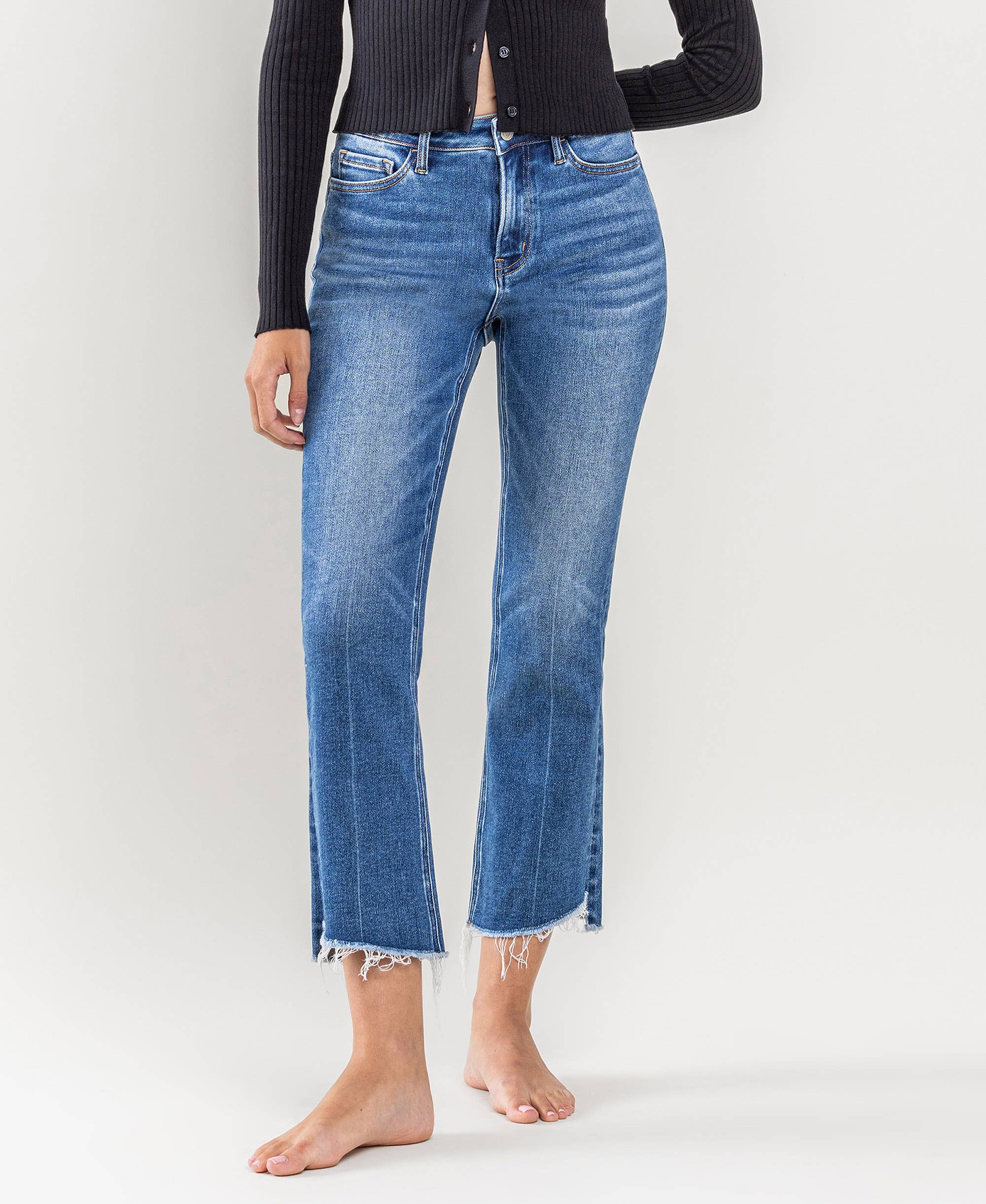 Step It Up Kick Flare Jeans