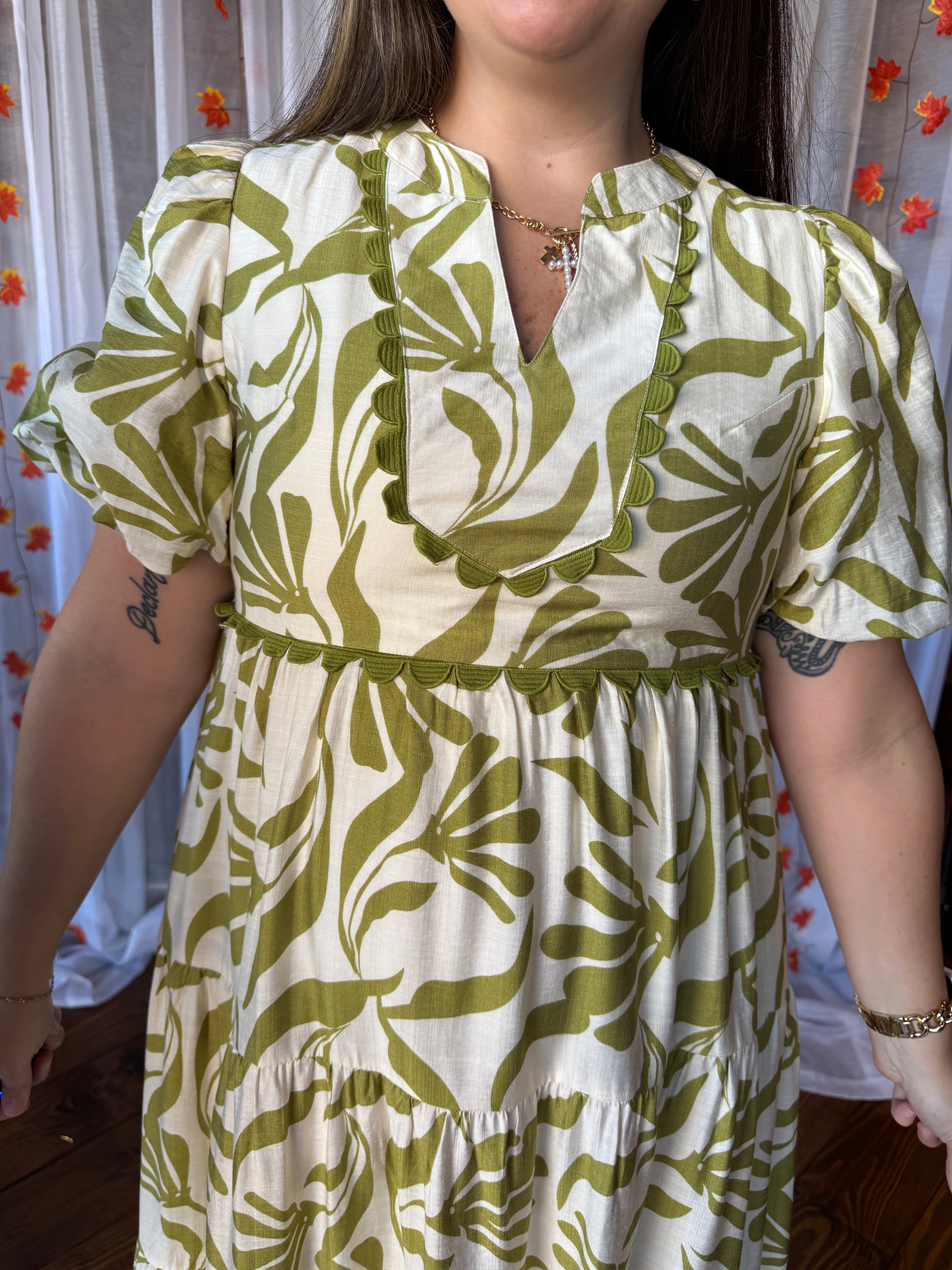 Olive Grove Dress