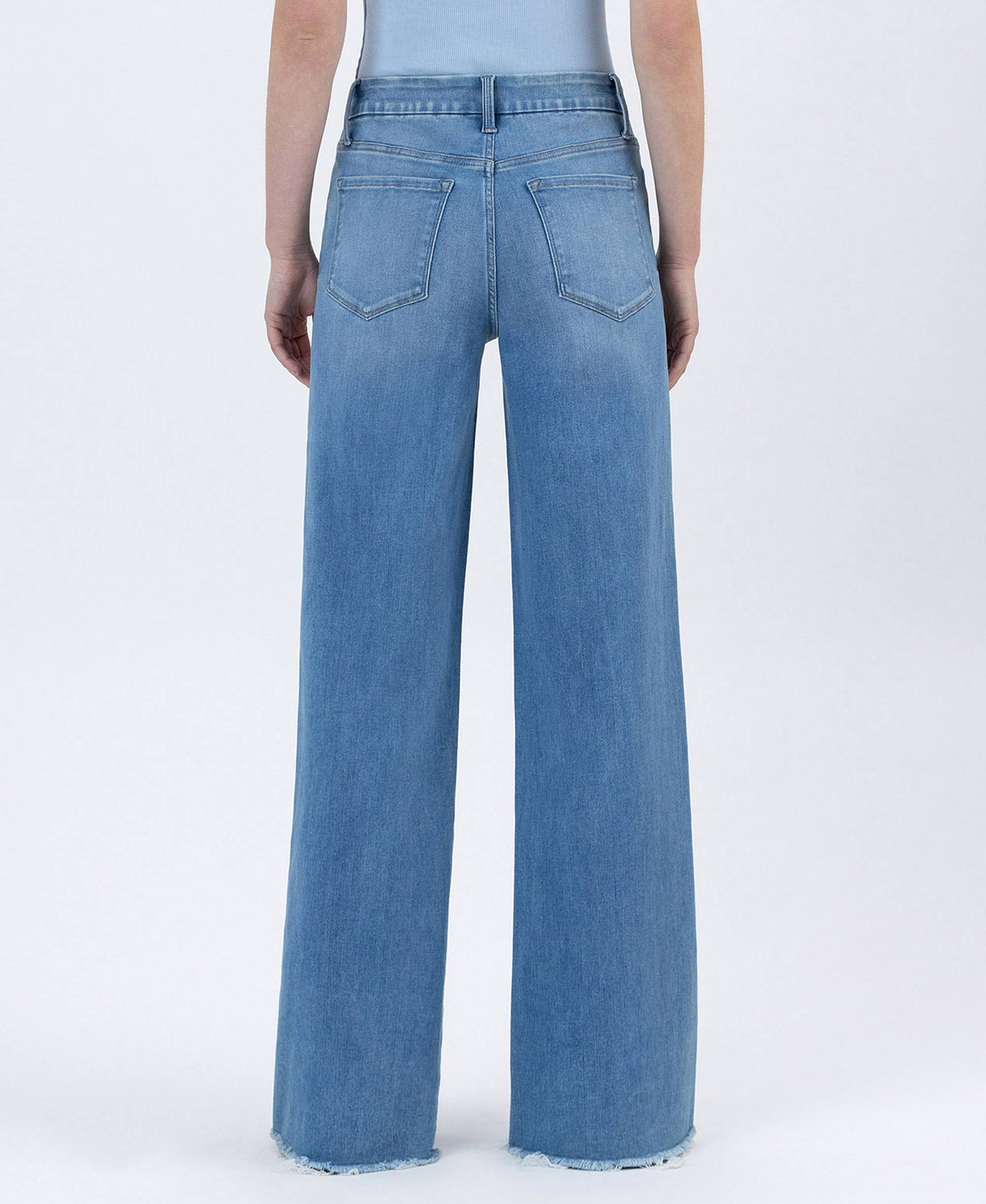 Lucky High Rise Wide Leg Jeans