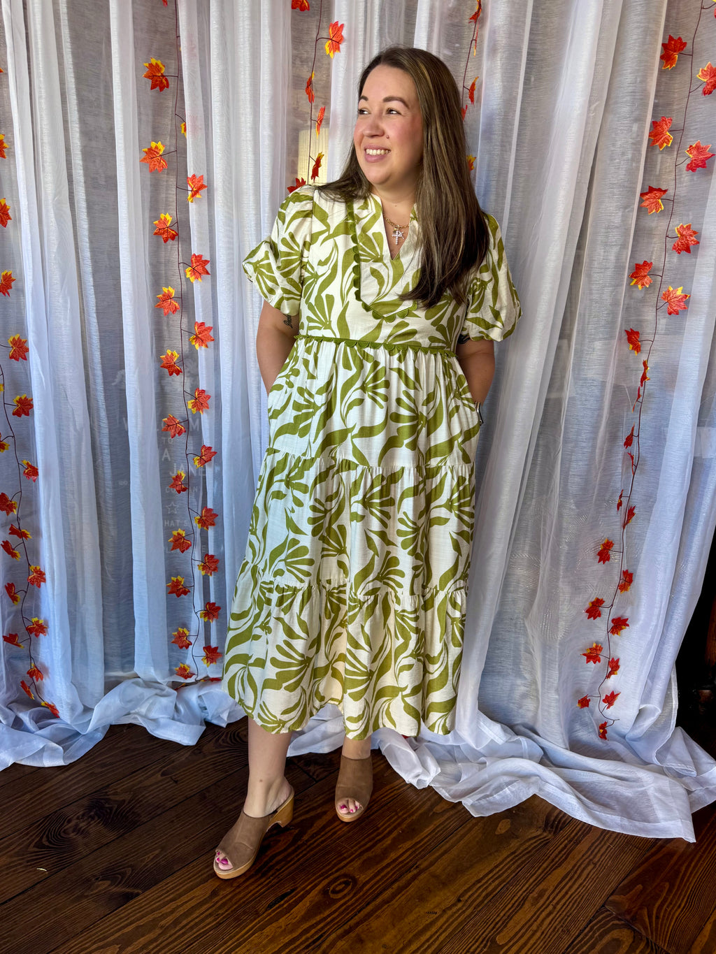 Olive Grove Dress