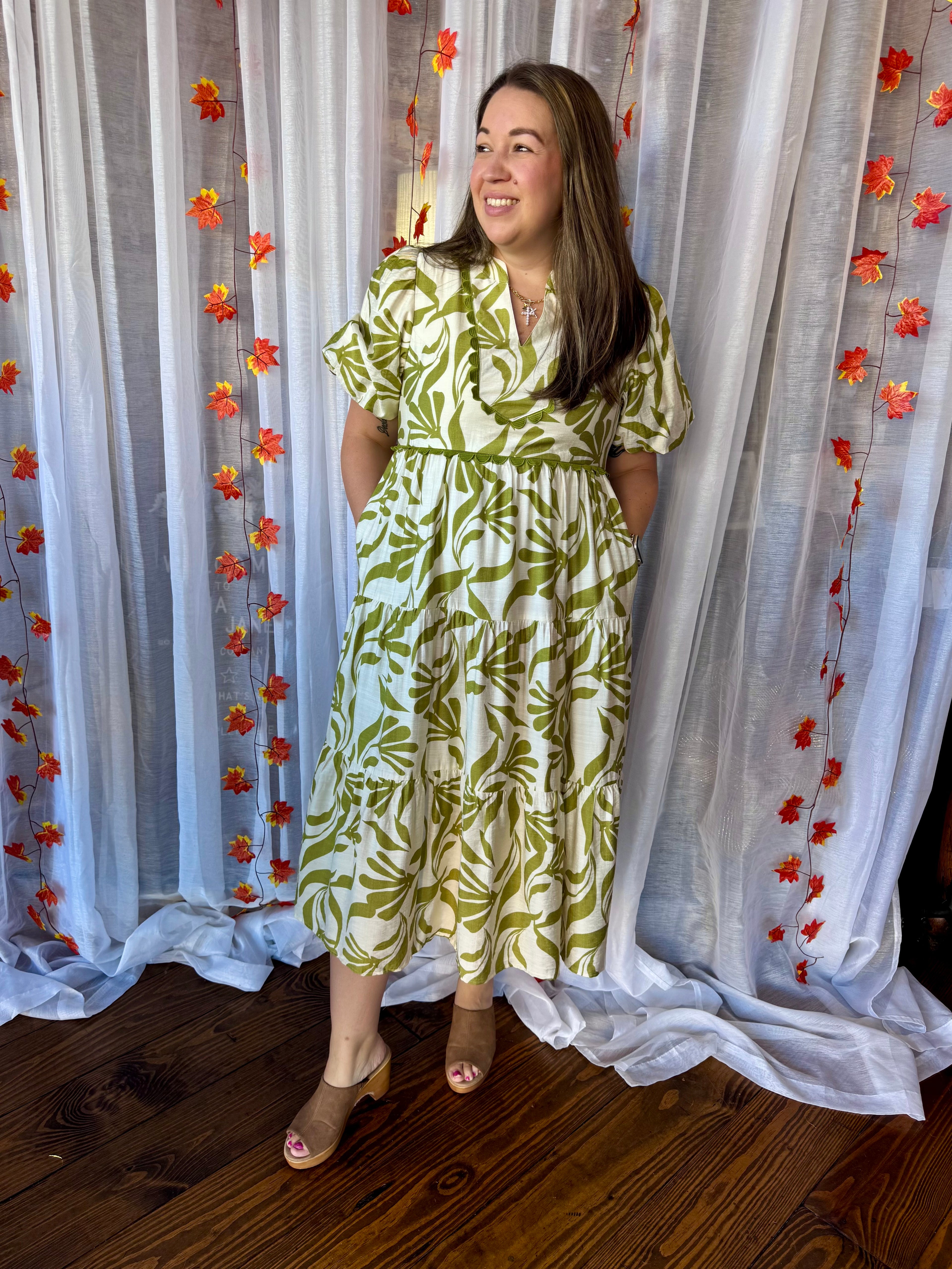 Olive Grove Dress