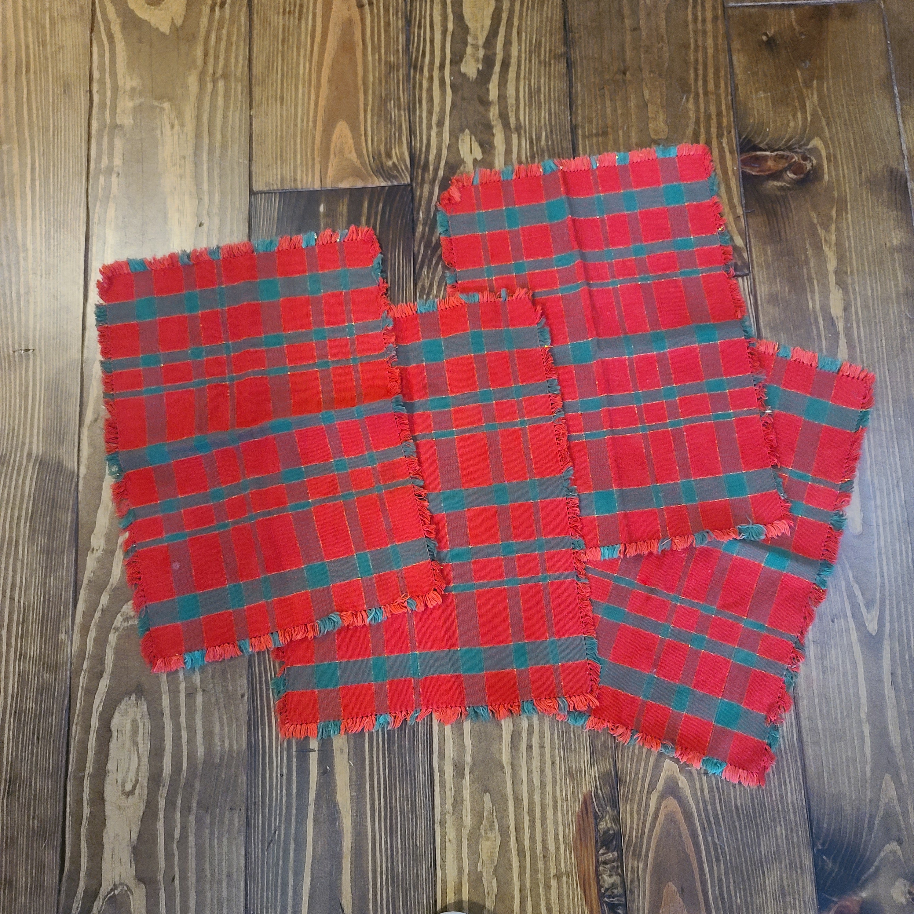 Plaid Placemats - Set of 4
