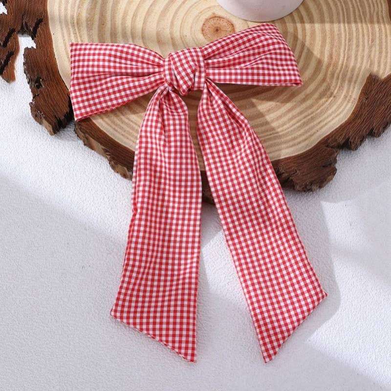 Patriot Bow Hair Clips