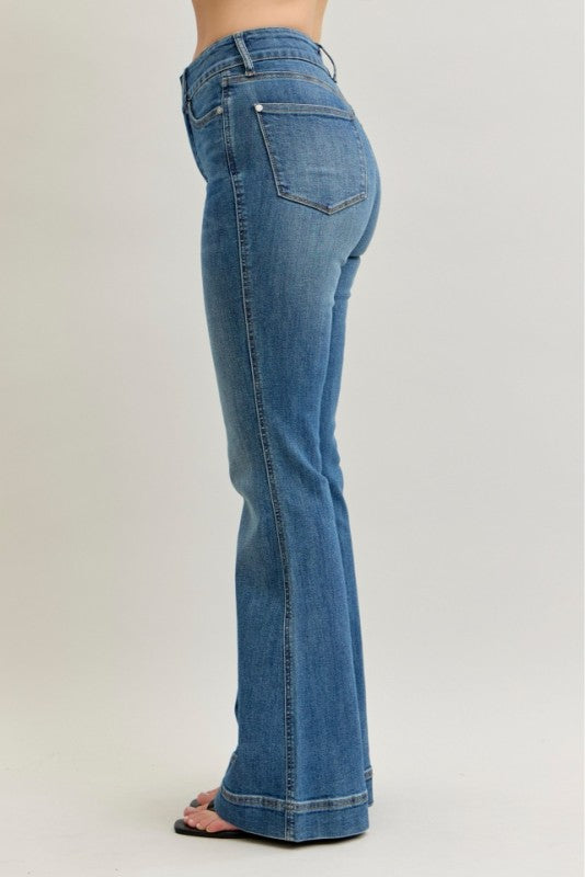 Judy Blue High Rise Tummy Control Trouser Jeans