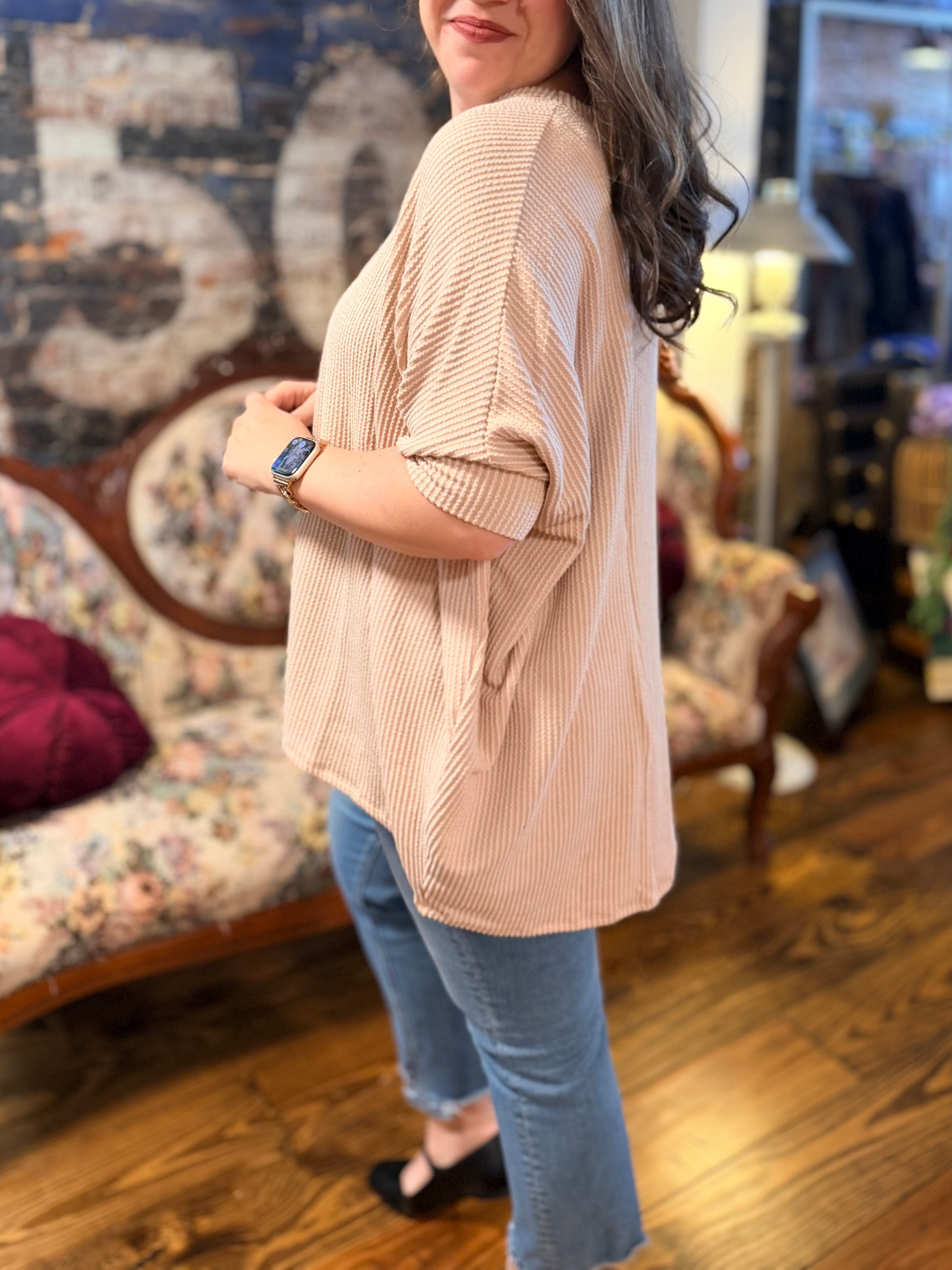 The Everyday Poncho Top