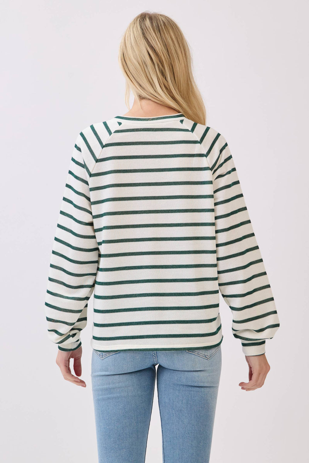 The Evergreen Stripe Top