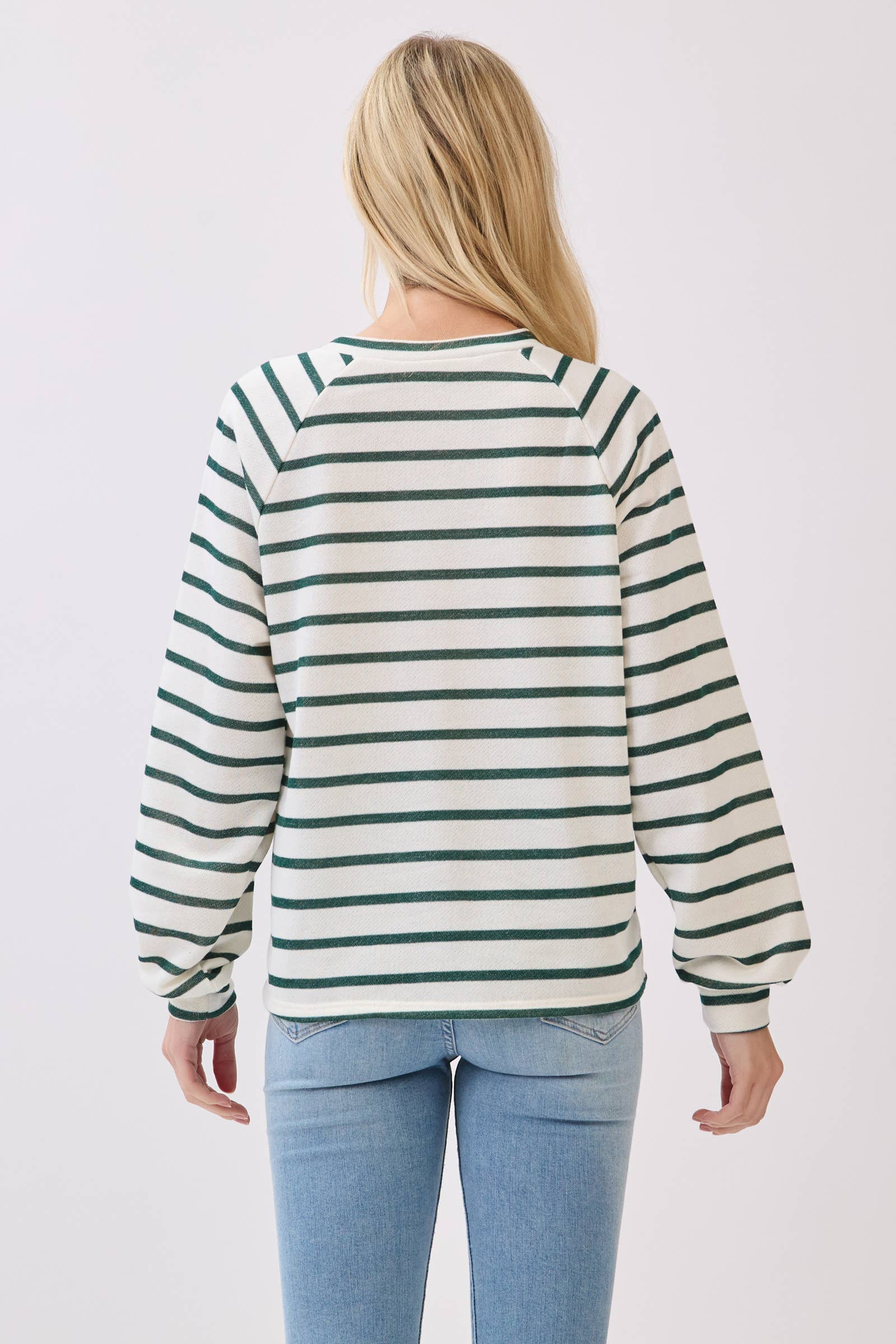 The Evergreen Stripe Top