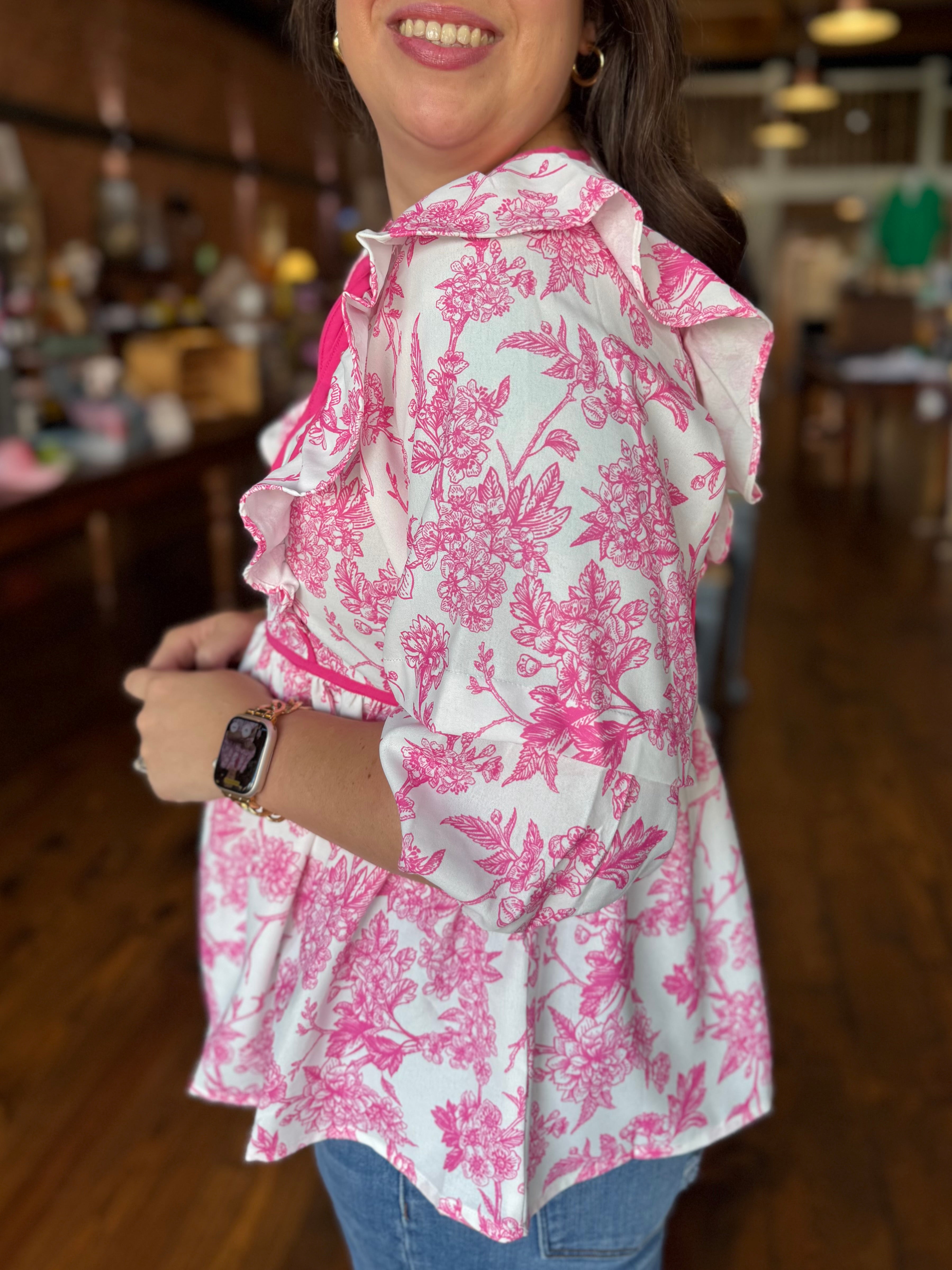 Garden Picnic Blouse