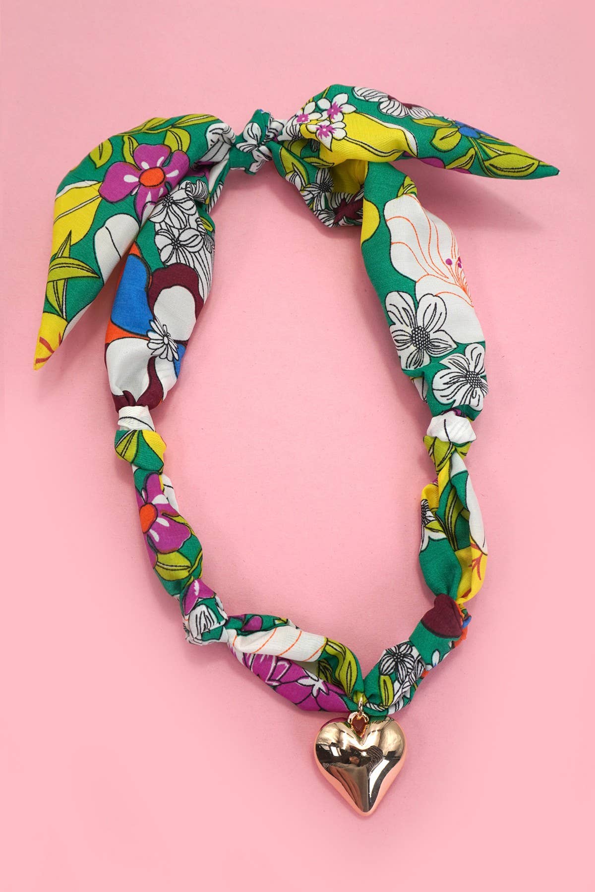 Scarf Charm Necklace