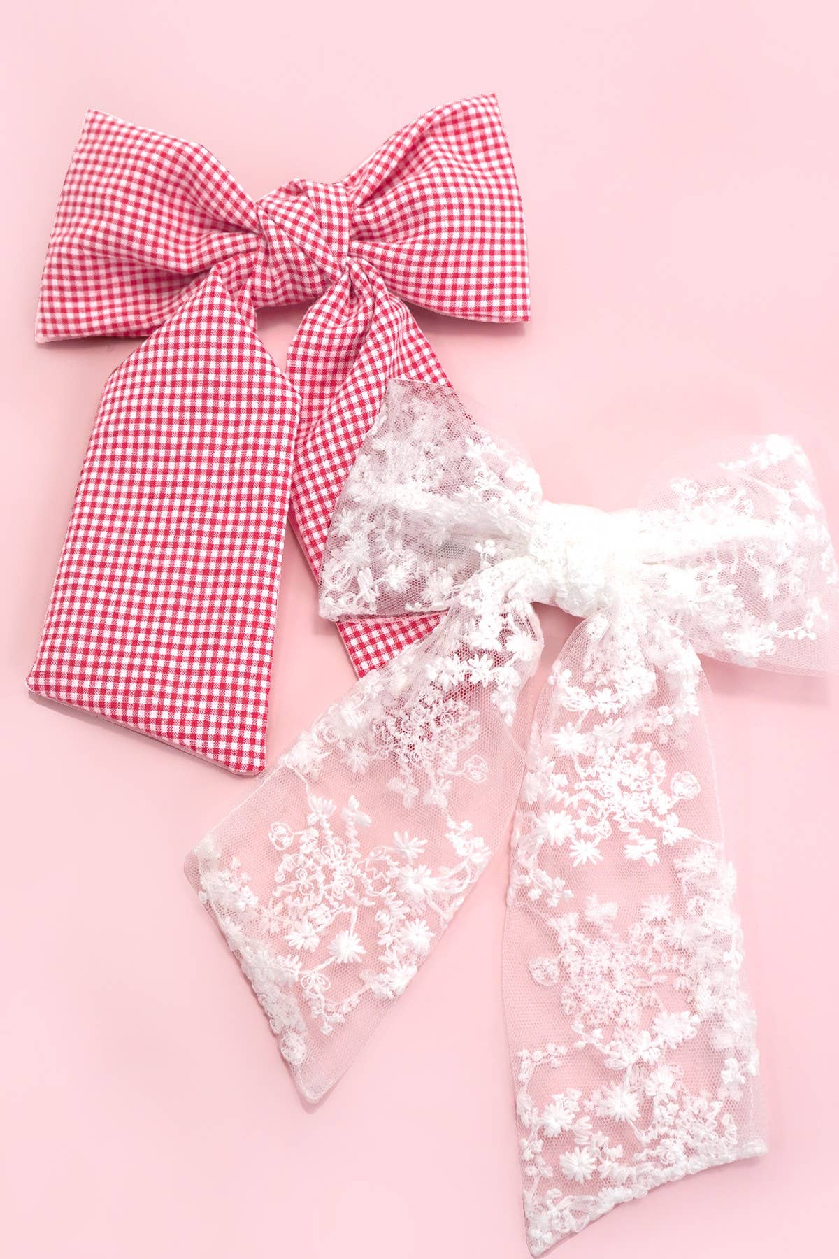 Patriot Bow Hair Clips