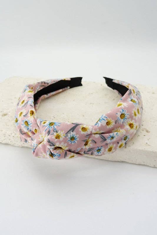 Ditzy Floral Knotted Headband