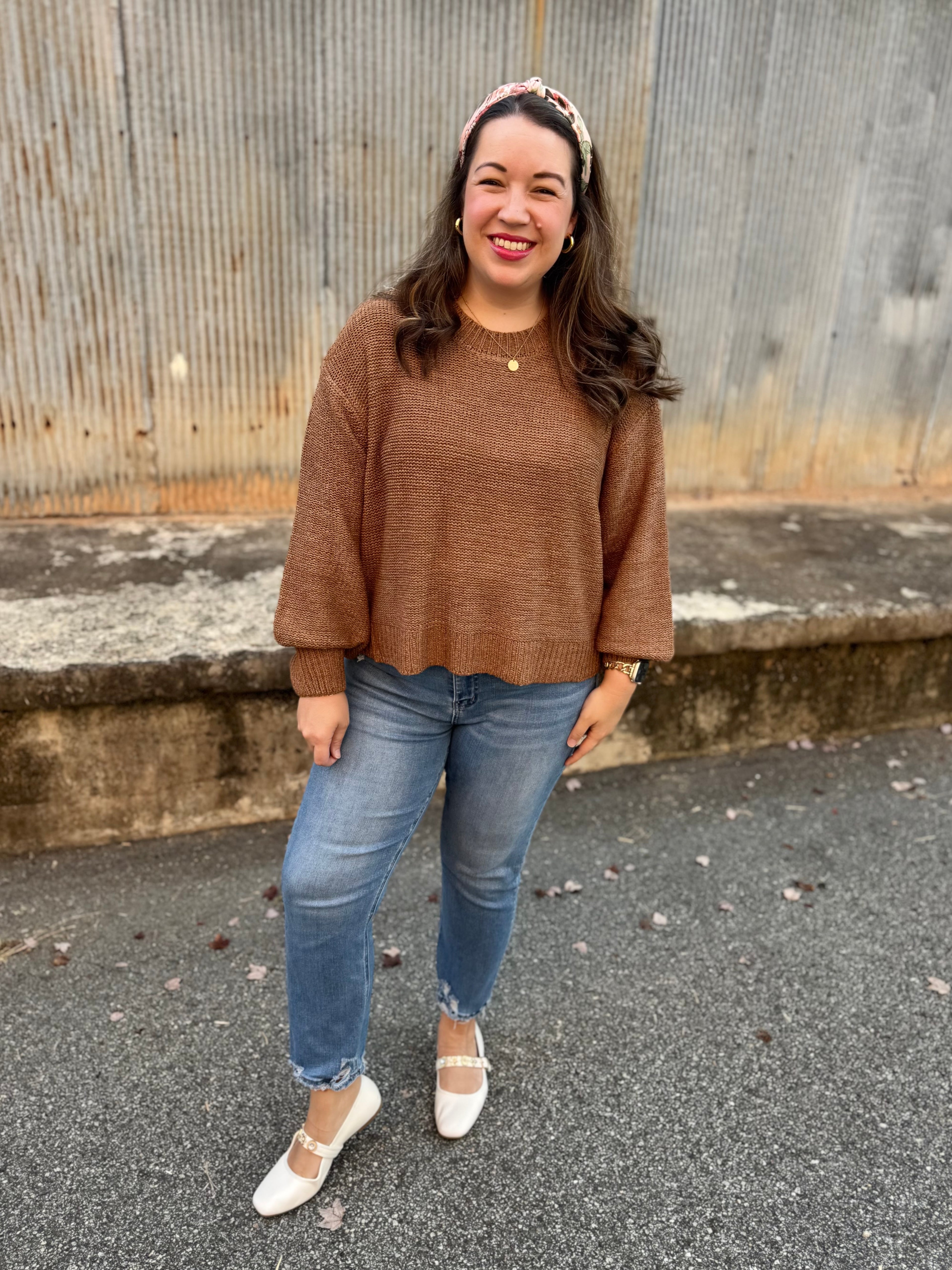 The Sunday Slowdown Sweater – Deep Camel