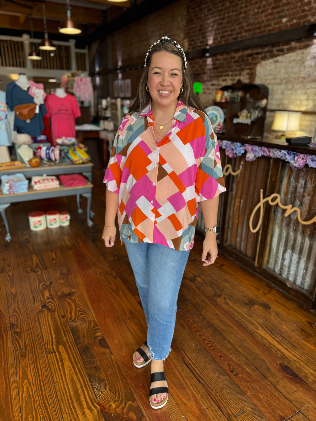 Color Block Party Top