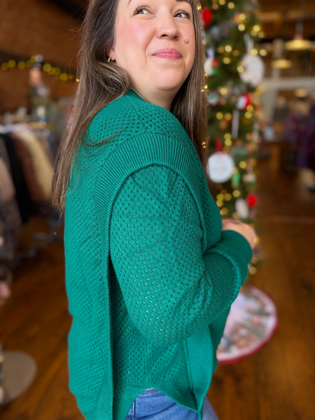 The Evergreen Cozy Sweater