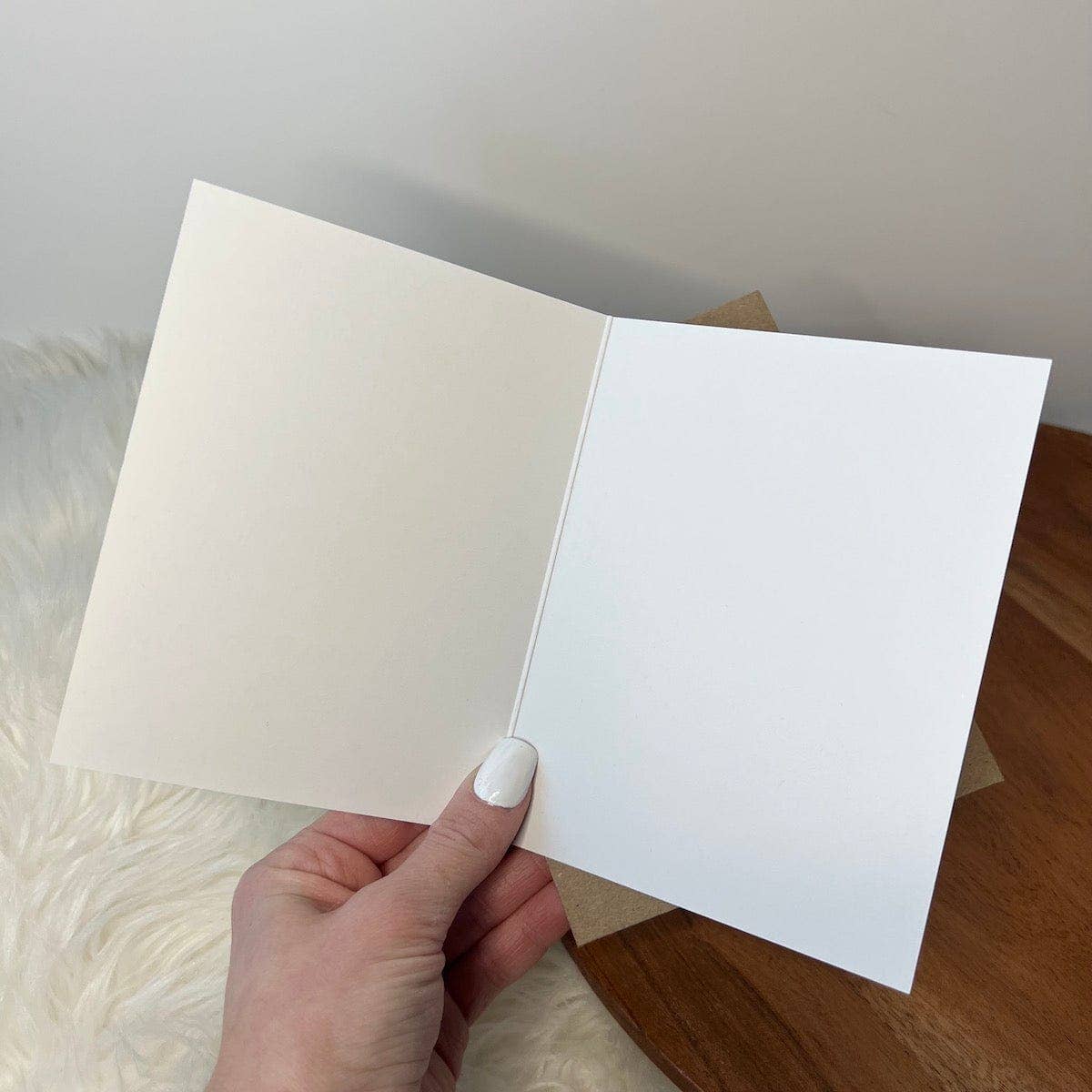 "Having me as a daughter is the only gift you need" Card