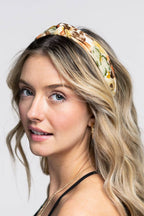 Knotted Floral Pattern Headband