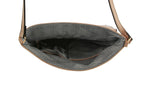 Braided Charm Saddle Crossbody Bag