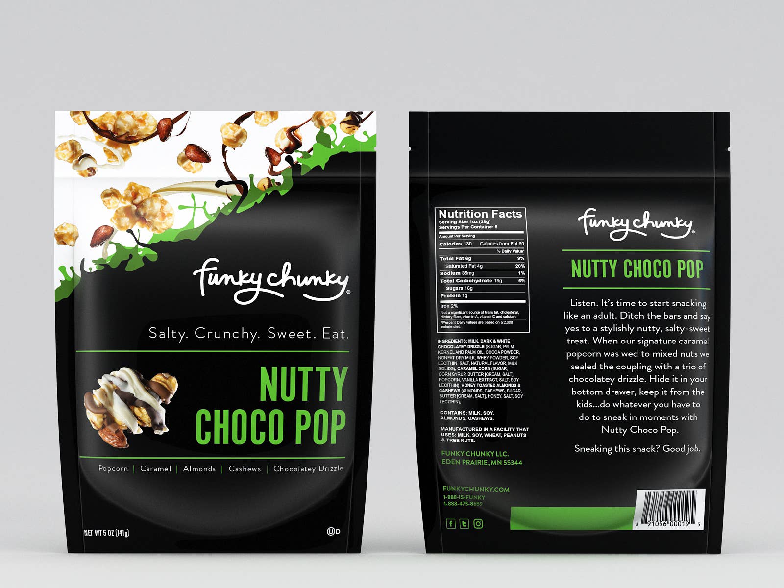 Nutty Choco Pop | Caramel Corn Chocolate Popcorn