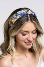 Knotted Floral Pattern Headband