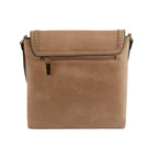 Braided Charm Saddle Crossbody Bag