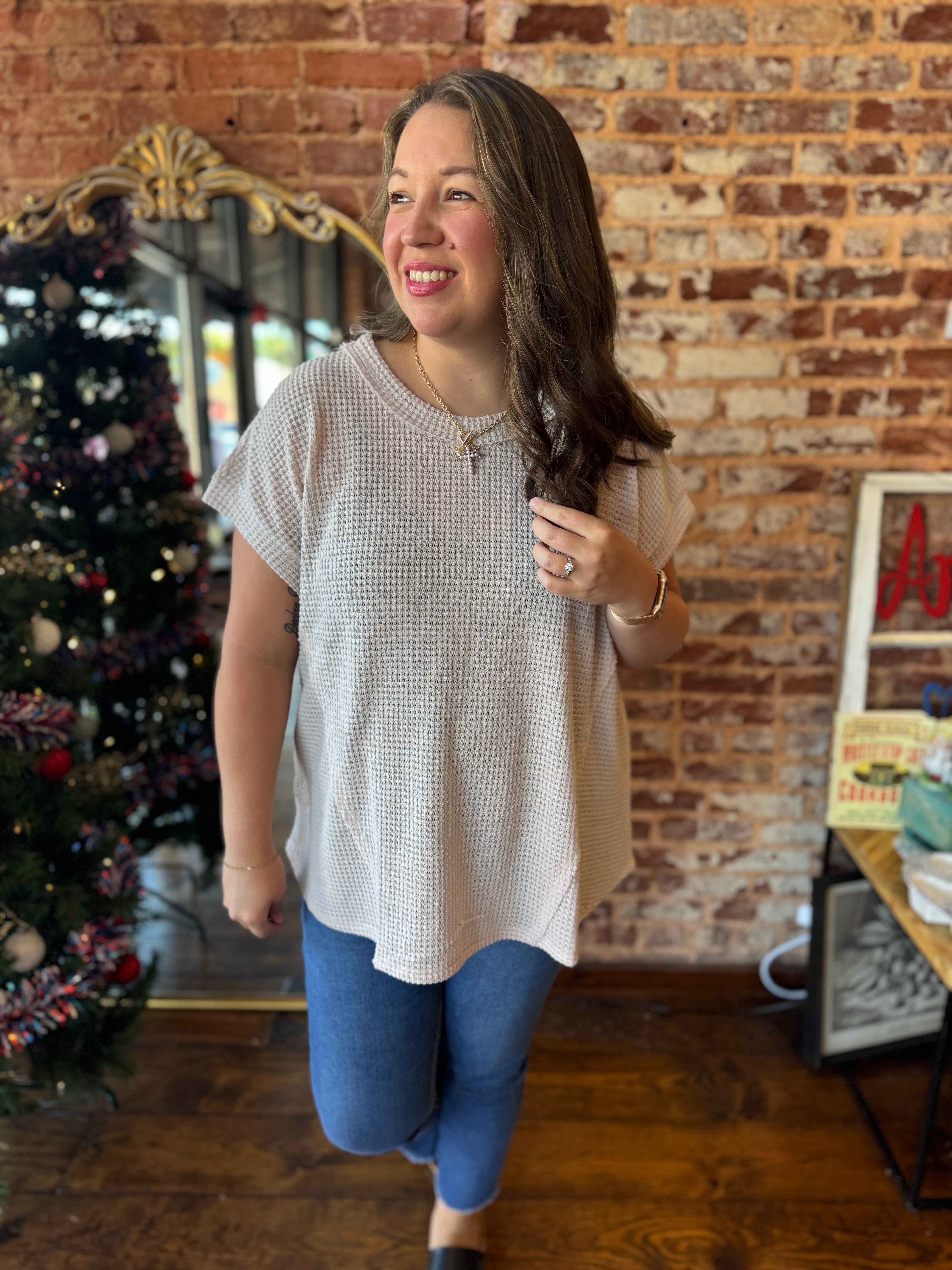Cassidy Crochet Poncho Top