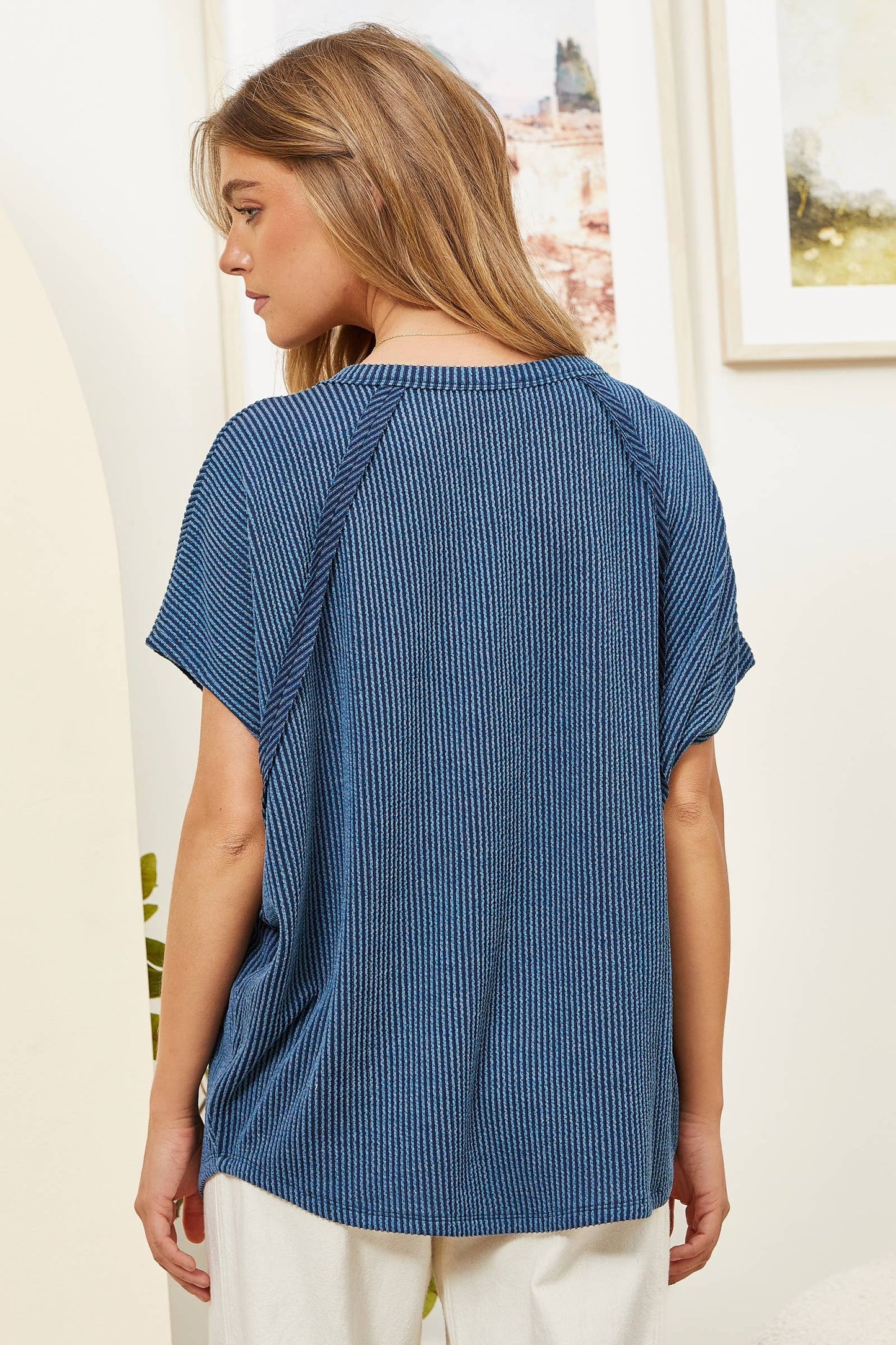 Katie Ribbed Knit Top