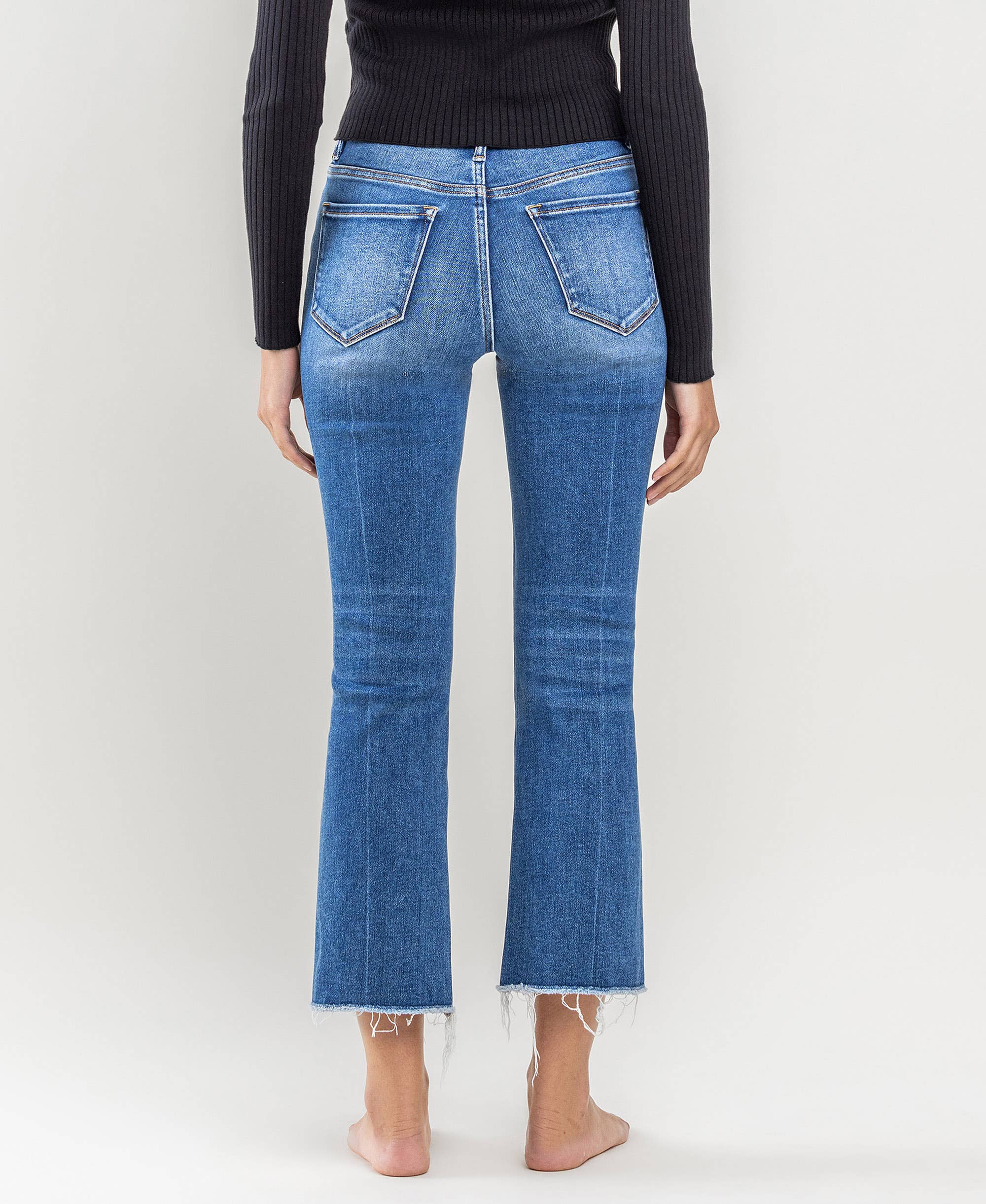 Step It Up Kick Flare Jeans