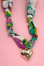Scarf Charm Necklace