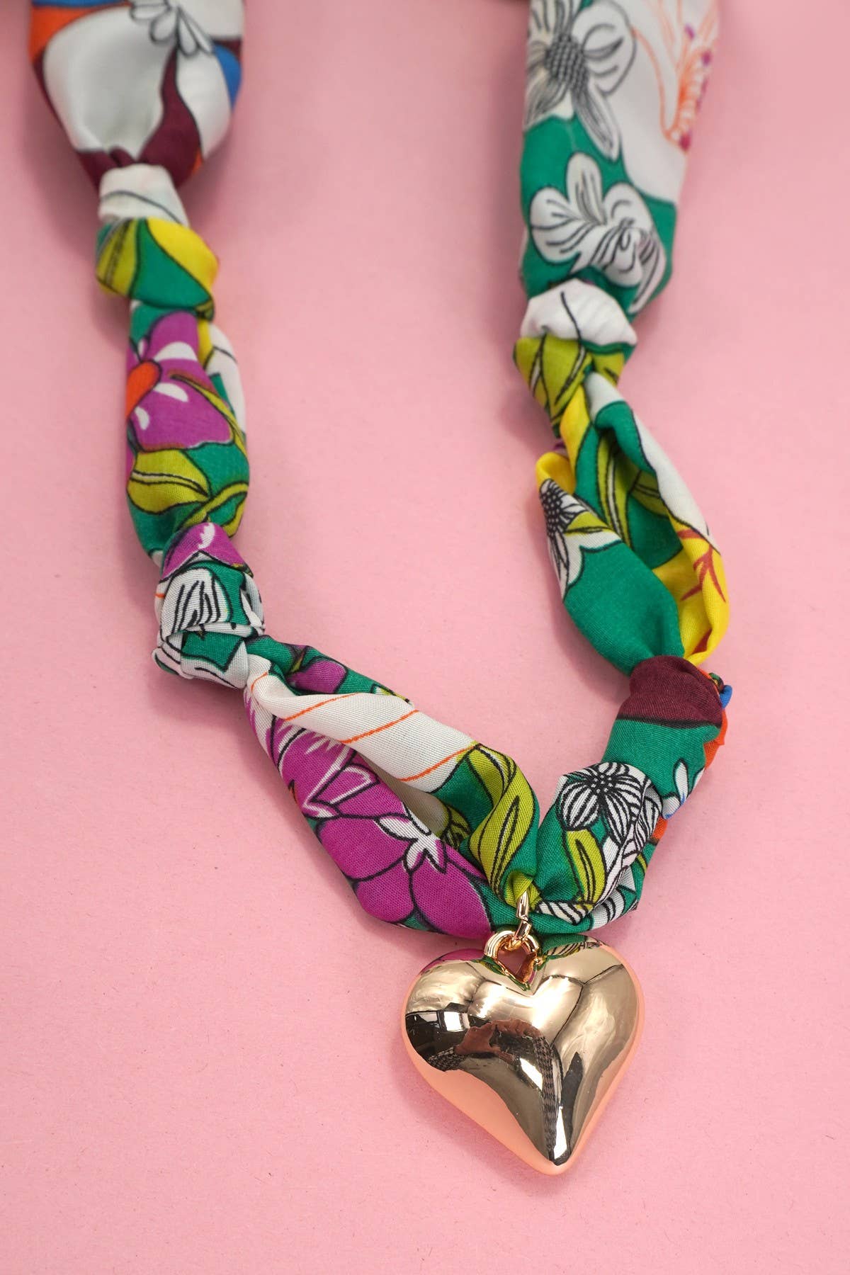 Scarf Charm Necklace
