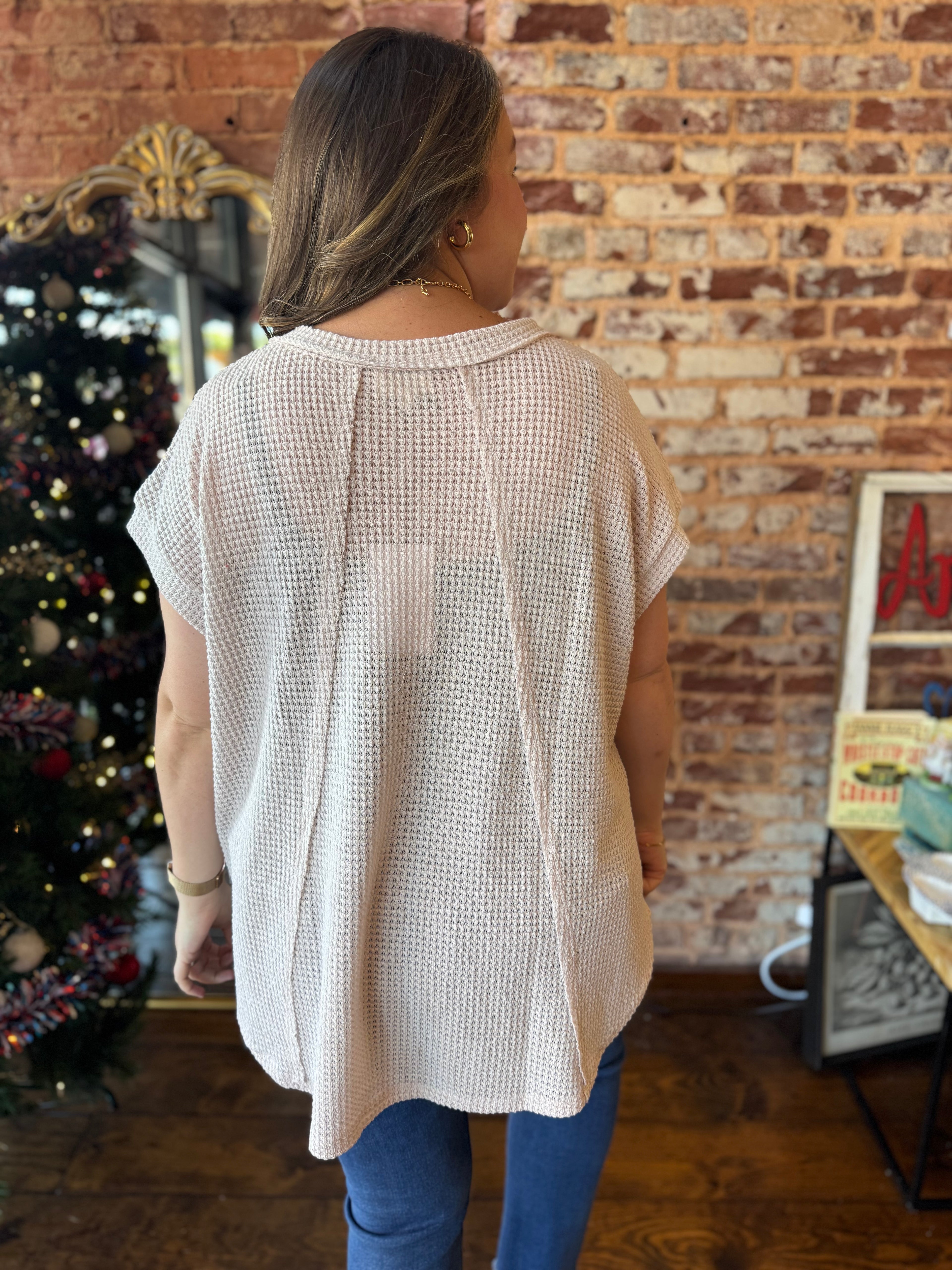 Cassidy Crochet Poncho Top