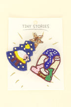 2-Pack Nativity Brooch Pin Set