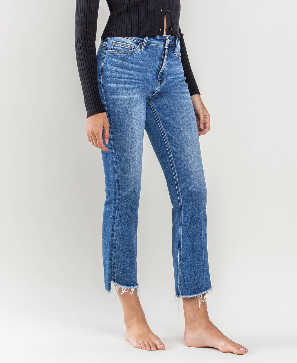 Step It Up Kick Flare Jeans