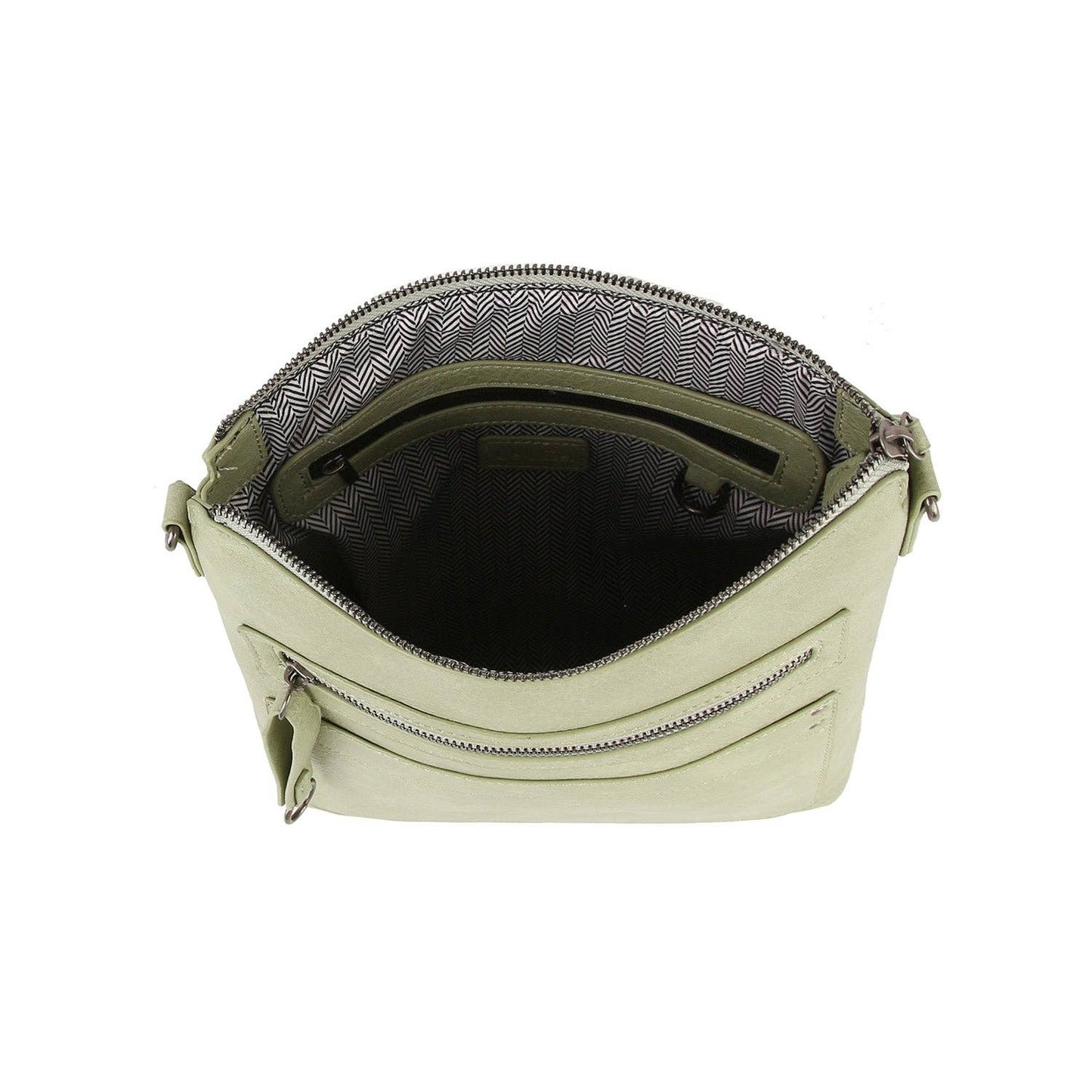 Daily Crossbody Bag with Front Zip Pocket