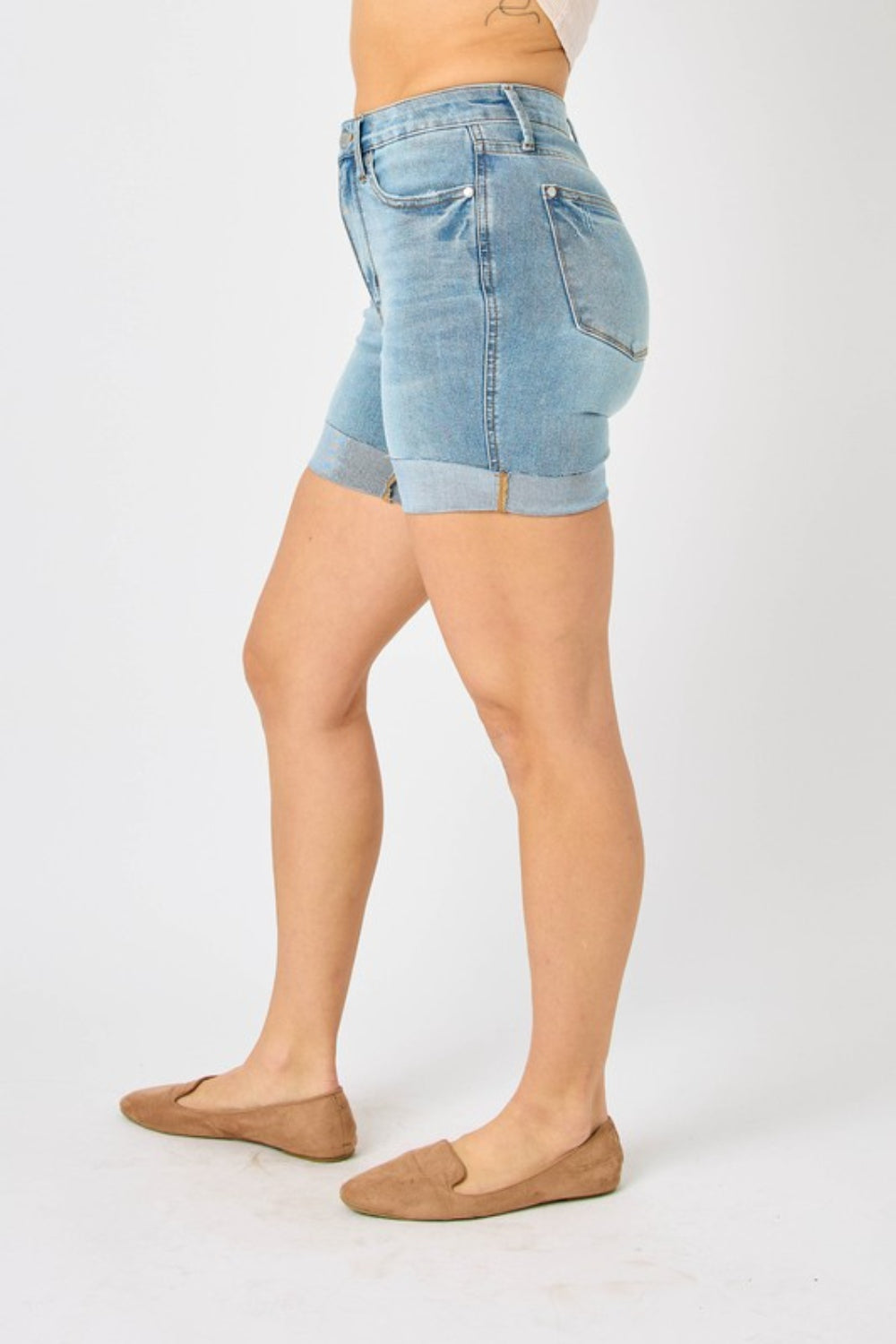 Judy Blue Tummy Control Denim Shorts