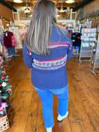 The Alpine Cheer Pullover Sweater Top