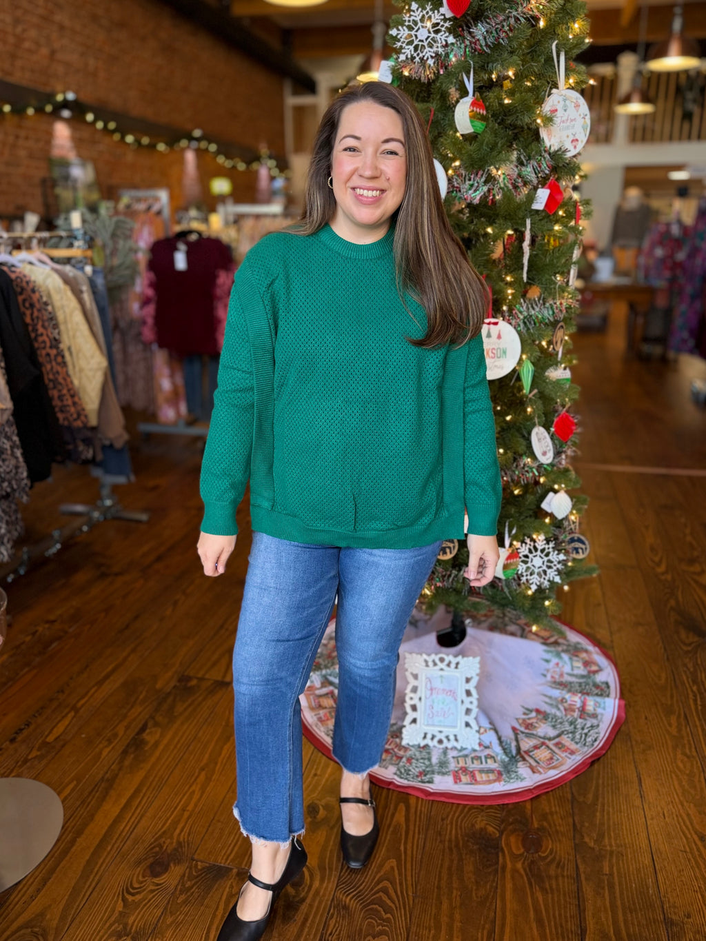 The Evergreen Cozy Sweater