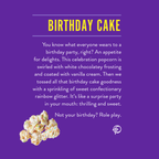 Birthday Cake | Caramel Popcorn