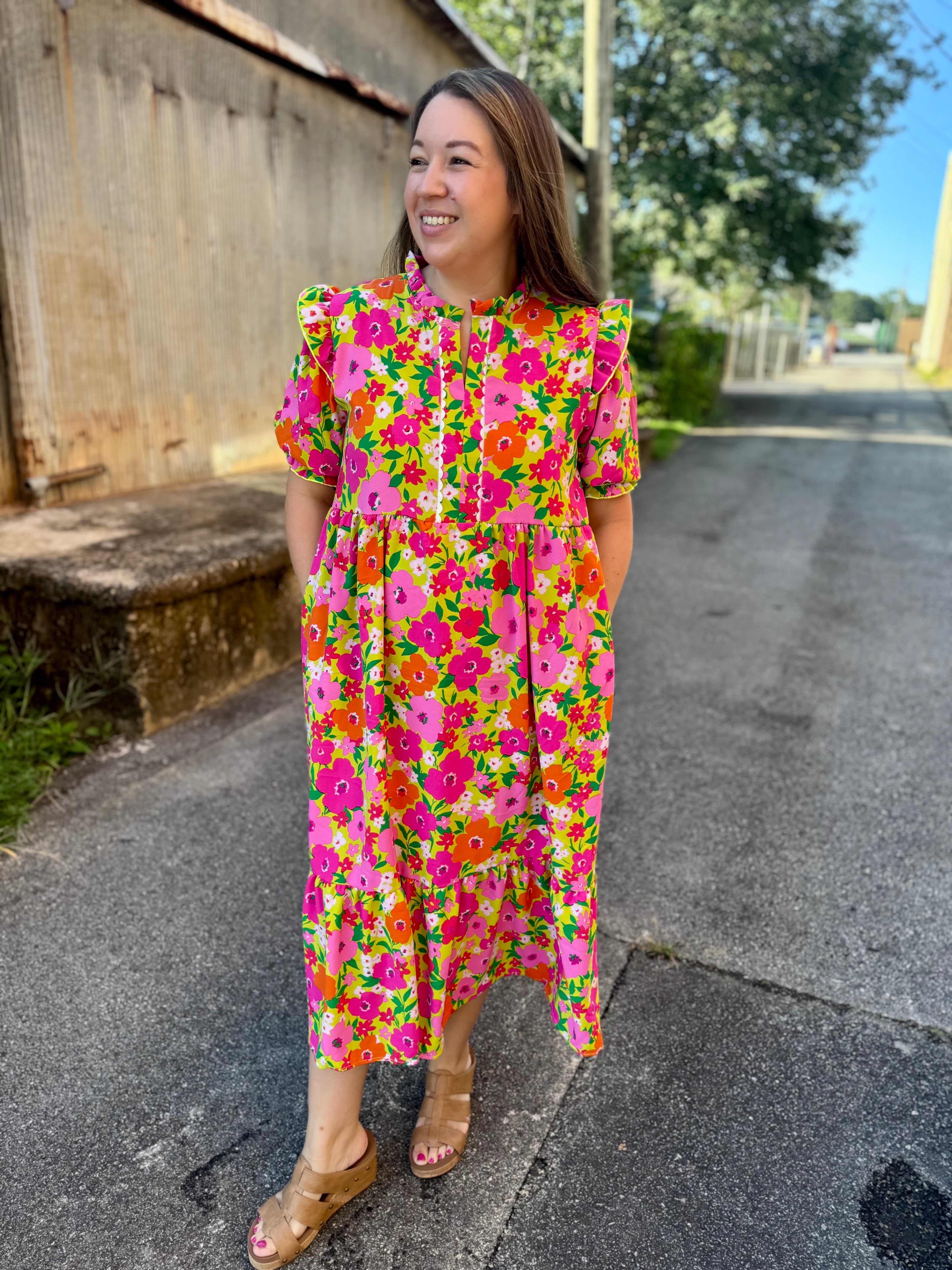 Georgia Breeze Midi Dress